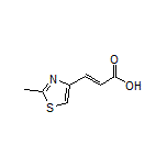 (E)-3-(2-Methyl-4-thiazolyl)acrylic Acid