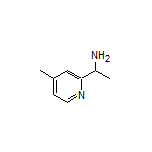 1-(4-Methyl-2-pyridyl)ethanamine