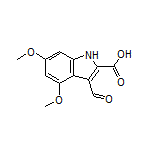 3-formyl-4,6-dimethoxy-1H-indole-2-carboxylic acid