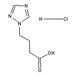 4-(1H-1,2,4-triazol-1-yl)butanoic acid hydrochloride