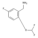 [2-(difluoromethoxy)-5-fluorophenyl]methanamine