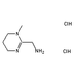 (1-methyl-1,4,5,6-tetrahydropyrimidin-2-yl)methanamine dihydrochloride