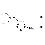 4-[(diethylamino)methyl]-1,3-thiazol-2-amine dihydrochloride