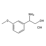 2-amino-2-(3-methoxyphenyl)ethan-1-ol hydrochloride