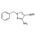 3-amino-1-benzyl-1H-pyrazole-4-carbonitrile