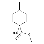 methyl (1r,4r)-1-amino-4-methylcyclohexane-1-carboxylate