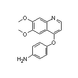 4-[(6,7-Dimethoxy-4-quinolyl)oxy]aniline