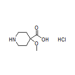 4-Methoxypiperidine-4-carboxylic Acid Hydrochloride