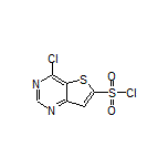 4-Chlorothieno[3,2-d]pyrimidine-6-sulfonyl Chloride