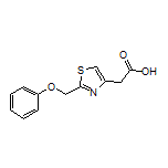 2-[2-(Phenoxymethyl)-4-thiazolyl]acetic Acid