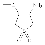 3-amino-4-methoxy-1$l^{6}-thiolane-1,1-dione