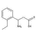 3-amino-3-(2-ethylphenyl)propanoic acid