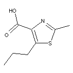 2-methyl-5-propyl-1,3-thiazole-4-carboxylic acid