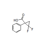 2,2-Difluoro-1-phenylcyclopropanecarboxylic Acid