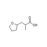 2-Methyl-3-(tetrahydrofuran-2-yl)propanoic Acid