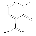 1-methyl-6-oxo-1,6-dihydropyrimidine-5-carboxylic acid