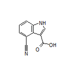 4-Cyano-1H-indole-3-carboxylic Acid