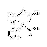 trans-2-(o-Tolyl)cyclopropanecarboxylic Acid