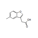 2-(5-Methyl-3-benzofuryl)acetic Acid