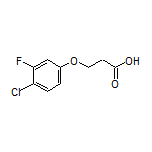 3-(4-Chloro-3-fluorophenoxy)propanoic Acid