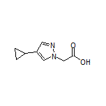 2-(4-Cyclopropyl-1H-pyrazol-1-yl)acetic Acid