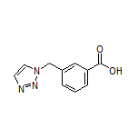 3-[(1H-1,2,3-Triazol-1-yl)methyl]benzoic Acid