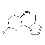 rac-(5R,6R)-5-amino-6-(1-methyl-1H-pyrazol-5-yl)piperidin-2-one