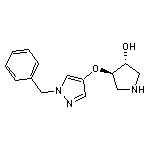 rac-(3R,4R)-4-[(1-benzyl-1H-pyrazol-4-yl)oxy]pyrrolidin-3-ol