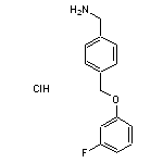 [4-(3-fluorophenoxymethyl)phenyl]methanamine hydrochloride