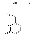 2-(aminomethyl)-3,4-dihydropyrimidin-4-one dihydrochloride