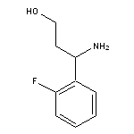 3-amino-3-(2-fluorophenyl)propan-1-ol