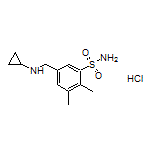 5-[(Cyclopropylamino)methyl]-2,3-dimethylbenzenesulfonamide Hydrochloride