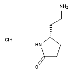 (5S)-5-(2-aminoethyl)pyrrolidin-2-one hydrochloride