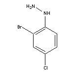 (2-bromo-4-chlorophenyl)hydrazine