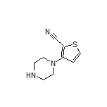 3-(1-Piperazinyl)thiophene-2-carbonitrile