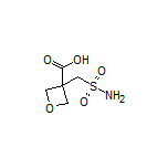 3-(Sulfamoylmethyl)oxetane-3-carboxylic Acid