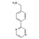 [4-(pyrazin-2-yl)phenyl]methanamine