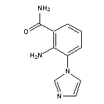 2-amino-3-(1H-imidazol-1-yl)benzamide