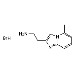 2-{5-methylimidazo[1,2-a]pyridin-2-yl}ethan-1-amine hydrobromide