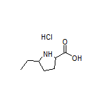 5-Ethylpyrrolidine-2-carboxylic Acid Hydrochloride