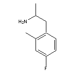 1-(4-fluoro-2-methylphenyl)propan-2-amine