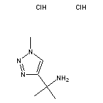 2-(1-Methyl-1H-1,2,3-triazol-4-yl)-2-propanamine Dihydrochloride