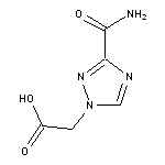 2-(3-carbamoyl-1H-1,2,4-triazol-1-yl)acetic acid