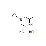 1-Cyclopropyl-3-methylpiperazine Dihydrochloride