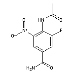 4-acetamido-3-fluoro-5-nitrobenzamide