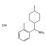 (4-methylcyclohexyl)(2-methylphenyl)methanamine hydrochloride