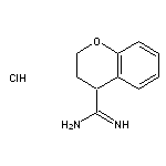 3,4-dihydro-2H-1-benzopyran-4-carboximidamide hydrochloride