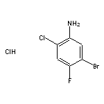 5-bromo-2-chloro-4-fluoroaniline hydrochloride