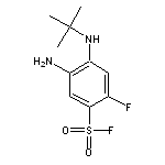 5-amino-4-(tert-butylamino)-2-fluorobenzene-1-sulfonyl fluoride