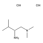 (2-amino-3-methylbutyl)dimethylamine dihydrochloride